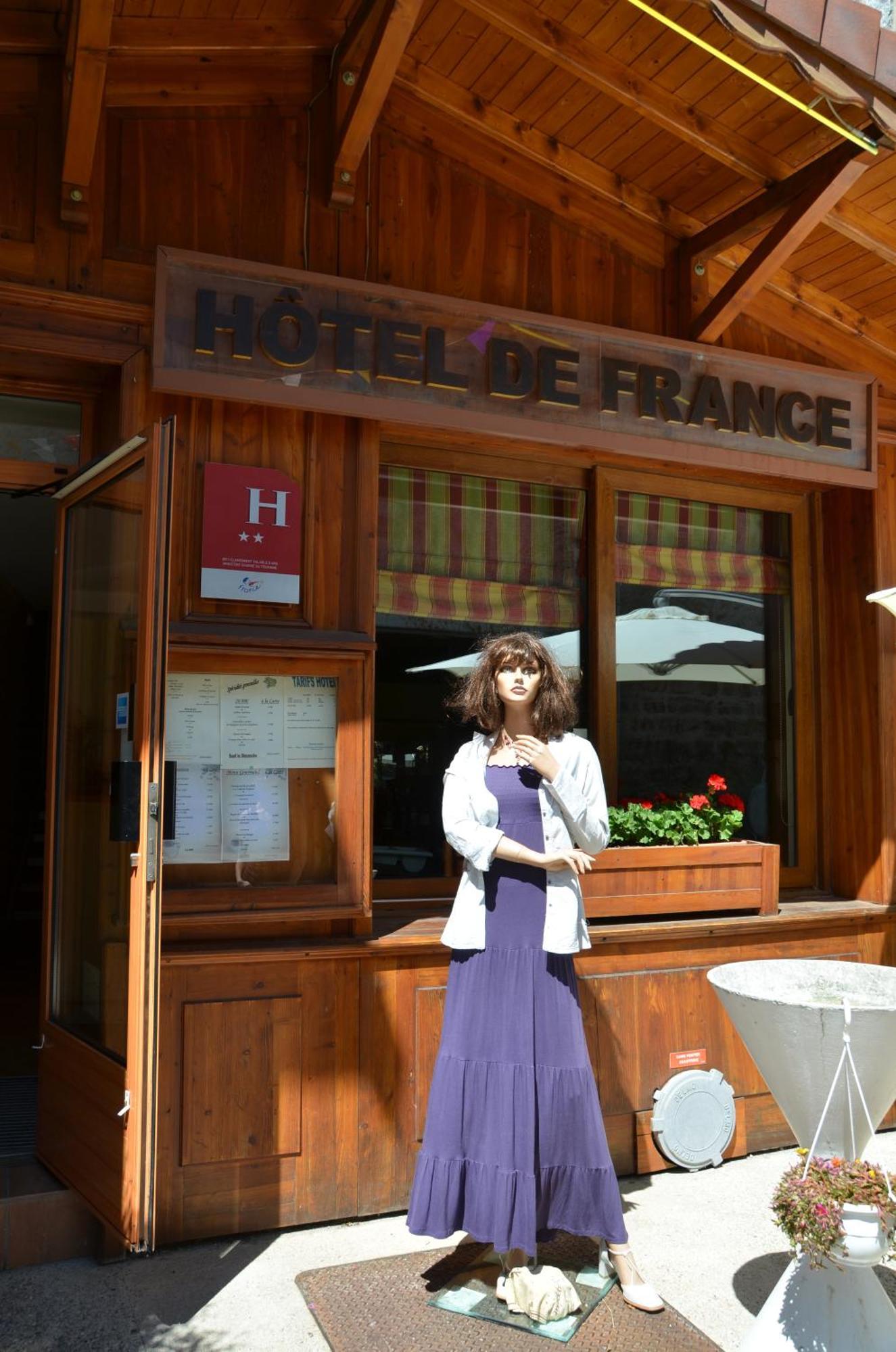 Hôtel de France Le Bessat Exterior foto